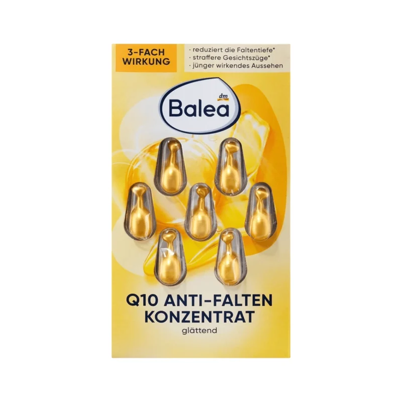 Balea Q10 Anti-Wrinkle Concentrate, 7 Capsules