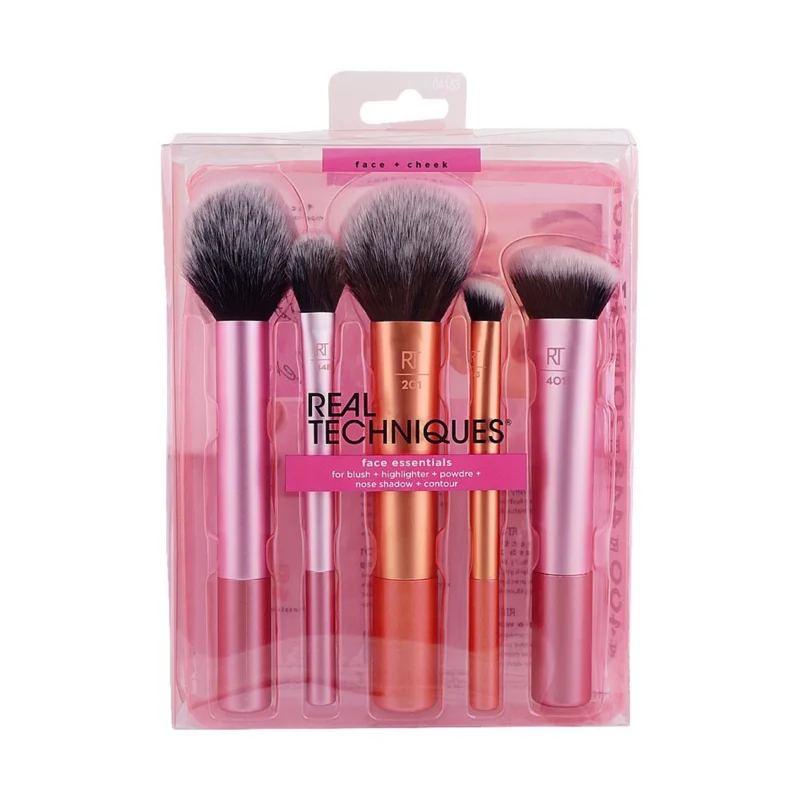 Real Techniques Everyday Essential Brush Set, 5-Pack