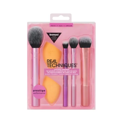 Real Techniques Makeup Brush Set with 2 Sponge
